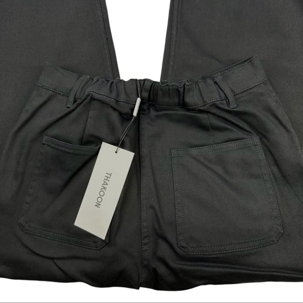 Thakoon Black High Waisted Denim pant. Sz 2. $145 - Picture 6 of 10